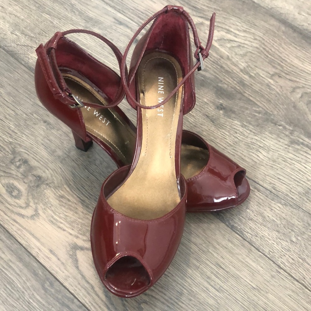 [Nine West] sling back heels 8.5